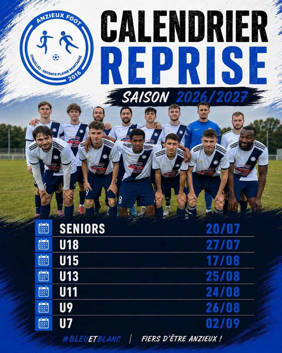 Dates de reprise